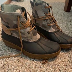 Sperry Duck Boot Camo